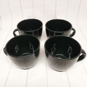 Threshold Dark Green Ceramic Mug Set